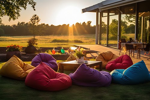 Supreme Outdoor Beanbags
