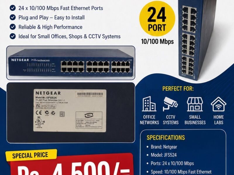Network Switch 24 Port 10/100 Mbps